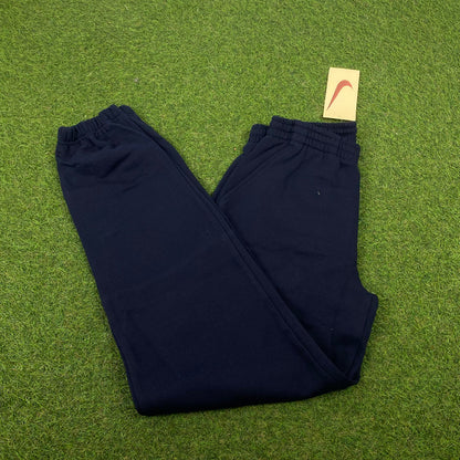 00s Nike Cotton Joggers Blue XS