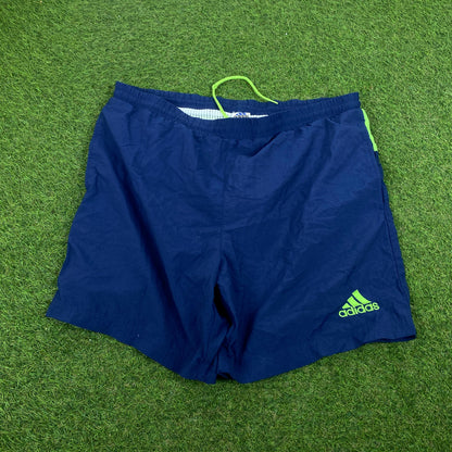 90s Adidas Shorts Blue Medium