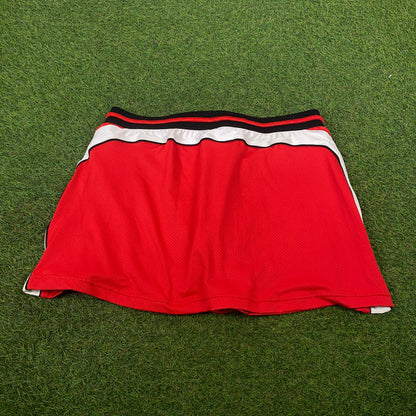 00s Nike Tennis Skirt Skort Red Small